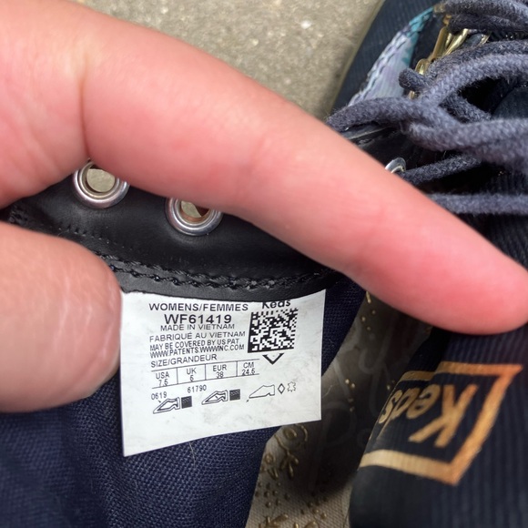 Keds, ankle boot, waterproof, floral, lace up - Picture 5 of 6